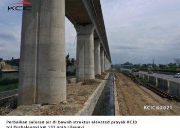 KCIC Optimalkan Upaya Pencegahan dan Penanganan Saat Banjir Datang