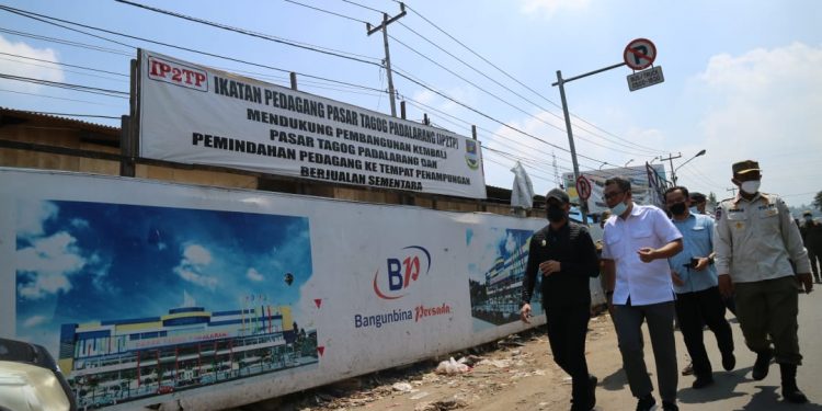 Hengky Pastikan Revitalisasi Pasar Tagog Padalarang Selesai Tepat Waktu