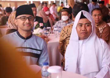 Di Hari Santri, PLT Bupati Bandung Barat, meresmikan Gedung Baru Pondok Pesantren Tahfidul Ifkar di Batujajar, Sabtu 22/10/2022